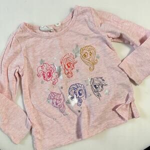 Baby Gap x Hasbro My Little Pony Pink Long Sleeve Top Sz 3